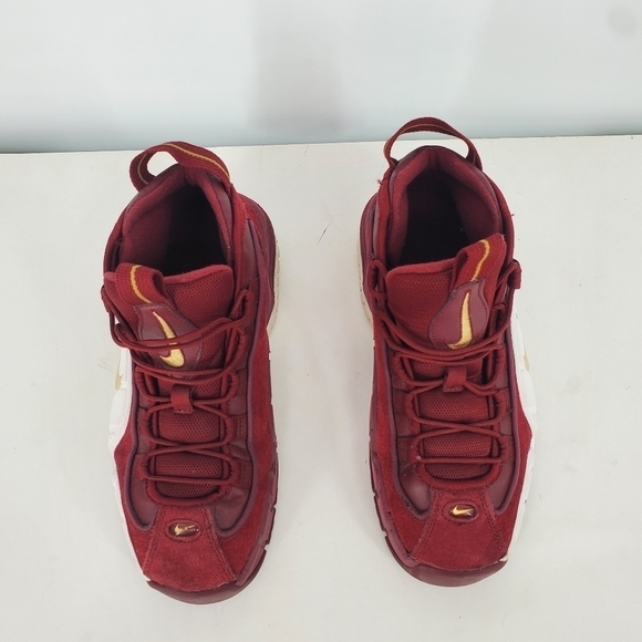 Nike Air Max Penny 1 House Party Sneakers 6 Youth 7.5 Women Shoes Team Red White - Picture 9 of 15